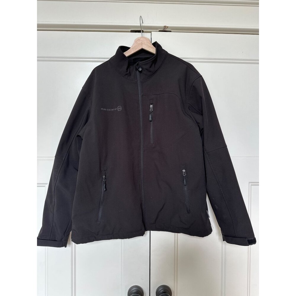 Free Country Jacket Mens XL Full Zip Fleece Windbreaker Coat‎ Odysey Softshell